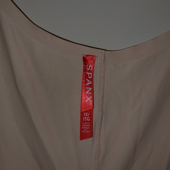 Spanx thinstincts open bust mid thigh bodysuit nwot size 1X - Picture 2 of 7